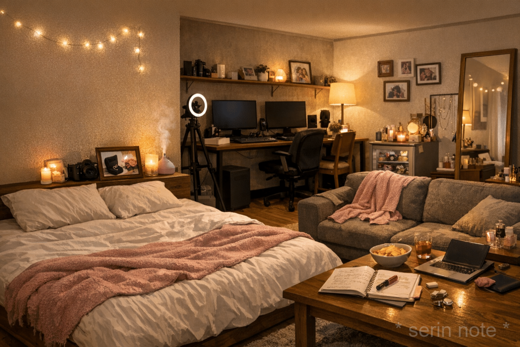 serinと怜央が住んでる部屋♡